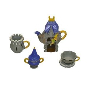 Disney Parks Mini Tea Set Cinderella Castle Tinker bell NIB NEW